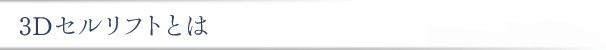3Dセルリフトとは